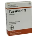 Produktbild: TUSSISTIN S Tabletten 80 St.