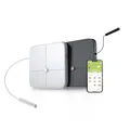Produktbild: Körper-Analyse-Waage Body Screen TX, 8 Sensoren, weiß, inkl. App, Bluetooth HAMMER 75001