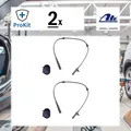 Produktbild: 2x ORIGINAL® Ate 24.0710-5017.3 Sensor, Raddrehzahl Vorne für BMW X5 X6