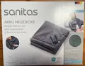 Produktbild: Sanitas Akku Heizdecke mobile Wärme Kuscheldecke Wärmedecke ohne Kabel waschbar