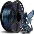 Produktbild: FLASHFORGE 3D Drucker Filament Chameleon PLA Farbwechsel-Filament 1.75mm, wechselt die Farbe mit Licht und Winkeln, 1KG Spule (2.2lbs), Maßgenauigkeit +/- 0.02mm (Burnt Titanium)