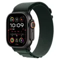 Produktbild: Apple Watch Ultra 2 49mm GPS+4G Titan Alpine Loop S schwarz/grün - dunkelgrün