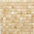 Produktbild: Keramik Mosaik Retro Vintage beige braun Mosaikfliese Küchenrückwand MOS18D-1412