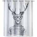 Produktbild: Duschvorhang Polyester 180 x 200 cm - Wenko