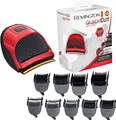 Produktbild: Remington Haarschneidemaschine QuickCut Manchester United Edition (Edelstahlklingen mit CurveCut-Klingen-Technologie, 9 Aufsteckkämme, Netz-/Akkubetrieb, Lithium) Haarschneider HC4255