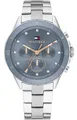 Produktbild: Tommy Hilfiger 1782708 Damen Multifunktion Uhr Damenuhr Edelstahl mit Steine neu
