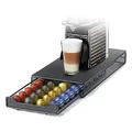 Produktbild: HiveNets Metallschublade zur Kapselaufbewahrung für Nespresso-Kaffeemaschine 40 Capsules