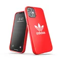 Produktbild: adidas Hülle Entwickelt für iPhone 12 Mini 5.4, Fallgeprüfte Hüllen, stoßfeste erhöhte Kanten, Original Snap Case Schutzhülle, Scharlachrot