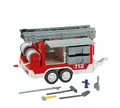 Produktbild: Playmobil 7485 Feuerwehr-Anhänger City Action Feuerwehr Anhänger Löschfahrzeug