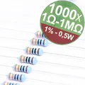 Produktbild: Quadrios 22P083 Metallschicht-Widerstand Sortiment axial bedrahtet 0.5 W 1 % 1 Set (22P083)