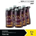 Produktbild: Mannol Extra Gear Oil Getriebeöl 75W-90 GL-4/GL-5 LS 6x1 Liter = 6 Liter