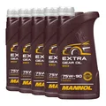 Produktbild: 4 (1x4) Liter MANNOL SAE 75W-90 Extra Getriebeöl API GL 4/GL 5 LS