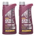 Produktbild: MANNOL MN8103-1х2 Extra Getriebeöl Synthetiköl 75W-90 für Schaltgetriebe 1L