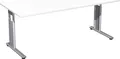 Produktbild: Geramöbel Schreibtisch C-Fuß Weiß 1800x800/,680-820