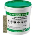 Produktbild: vdw 850 plus 2K-Fugenmörtel 25kg selbstverdichtend Natur