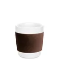 Produktbild: KAHLA 394601A26090C touch! Obertasse 0,28 l ohne Henkel chocolate brown | Macchiatobecher mit Samt Banderole