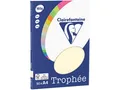Produktbild: Clairefontaine Creme A4 Farbiges Papier 160 g/m² (50 Blatt)