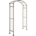 Produktbild: Estexo - Rosenspalier Rosenbogen Torbogen 140 cm Rankhilfe Rost Metall Kletterhilfe Bogen