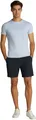 Produktbild: Tommy Hilfiger Herren T-Shirt Kurzarm Stretch Slim Fit Tee Rundhalsausschnitt, Blau (Breezy Blue), L