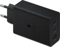 Produktbild: Samsung Super-Fast-Charging-Ladegerät mit 3 USB-Anschlüssen 65 W Schwarz EP-T6530NBEGEU