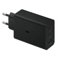 Produktbild: 65W Samsung Power Delivery 2xUSB-C USB-A Wandladegerät Schwarz