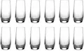 Produktbild: ECHTWERK Gläser-Set Wasser-Gläser ca. 340 ml, 12-tlg., Glas, Formschöne Trinkgläser aus hochklarem, bleifreiem Glas