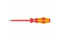 Produktbild: Wera Schraubendreher Schraubendreher Kreuz, Phillips PH2, Isoliert, 100mm, gerade, 2-Kompon