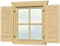 Produktbild: Skanholz Fensterladen, für Einzelfenster 57,5x70,5cm aus der 28 und 45mm-Serie