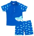 Produktbild: Playshoes zweiteilig Schwimmshirt Badeshorts Badebekleidung Unisex Kinder,Hai,86-92