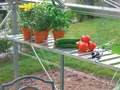 Produktbild: Vitavia abklappbares Alu Wandregal 120x31cm eloxiert