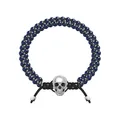 Produktbild: Police Tribal Edge Herren Armband Armkette Totenkopf Anhänger Lapislazuli Blau