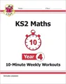 Produktbild: CGP Books KS2 Year 4 Maths 10-Minute Weekly Workouts (Taschenbuch)