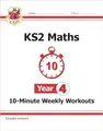 Produktbild: CGP Books - New KS2 Maths 10-Minute Weekly Workouts - Year 4 - Paperba - G245z