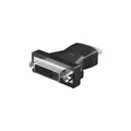 Produktbild: Wentronic Goobay HDMI / DVI-D Adapter, HDMI Standard-Stecker (Typ A), Schwarz - 19-pol. HDMI-Stecker>DVI-D (24+1) Buchse (68098)