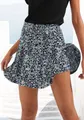 Produktbild: Vivance Hosenrock mit Blümchenprint, Skort, Rock inklusive Hose