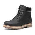 Produktbild: Winterschuhe Herren Winterstiefel Jungs Warm Gefüttert Schneestiefel Kurzscha...