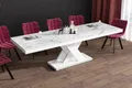 Produktbild: Design Esstisch Tisch HEN-111 Hochglanz ausziehbar 160 bis 256 cm