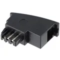 Produktbild: Goobay TAE Telefon Adapter Stecker - TAE-N-Stecker > RJ11/RJ14-Stecker (6P4C) 50308