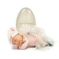 Produktbild: Anne Geddes 579308 Baby Fee Puppe in Einem Goldglitzernden Ei / Fairy 9 inch Doll in Gold Glitter Egg - Bean Filled Soft Body