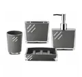 Produktbild: Schäfer Elektronik 4-tlg Badezimmer Set, Luxus-Badezimmer-Accessoires, (4-St)