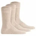 Produktbild: Hudson Kurzsocken Unisex Socken 3er Pack Baumwolle SIMPLY3 3-PACK (Packung, 3er Pack) beige 39-42