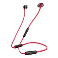 Produktbild: HyperX Cloud Buds – Bluetooth Kabellose Kopfhörer, Qualcomm aptX HD, 10 Stunden Batterielaufzeit, 14-mm-Treiber, bequeme Silikon-Ohrhörer, 3 Ohrpolstergrößen inklusive, Netzbeutel für unterwegs, Rot