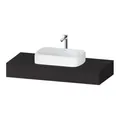 Produktbild: Duravit Konsole Qatego 120x55x17cm, graph matt, 1 Ausschnitt