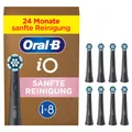 Produktbild: Oral-B iO Sanfte Reinigung BLACK 8er FFU Aufsteckbürsten