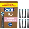 Produktbild: ORAL-B Aufsteckbürsten iO Sanfte Reinigung Schwarz 8er FFU