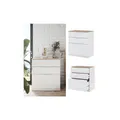 Produktbild: Vicco Kommode Betti 80 x 90 cm in Weiß Sonoma, 3 Schubfächer, Schlafzimmer