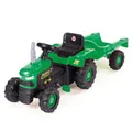 Produktbild: Charles Bentley Dolu Kinder Fahrt auf Traktor mit Anhänger Horn in Grün - 3+