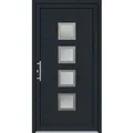 Produktbild: Panto Kunststoff-Haustür K025 Weiß-Anthrazit 100 cm x 200 cm DIN L