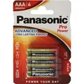 Produktbild: Panasonic Pro Power (4 Stk., AAA, 1200 mAh) (LR03PPG/4BP)