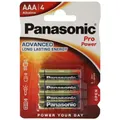 Produktbild: Panasonic Pro Power Alkaline Micro AAA, LR03 im 4er Blister